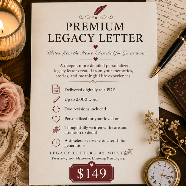 Premium Legacy Letter