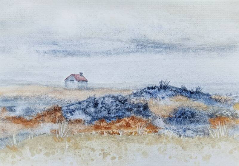 aquarel landschap