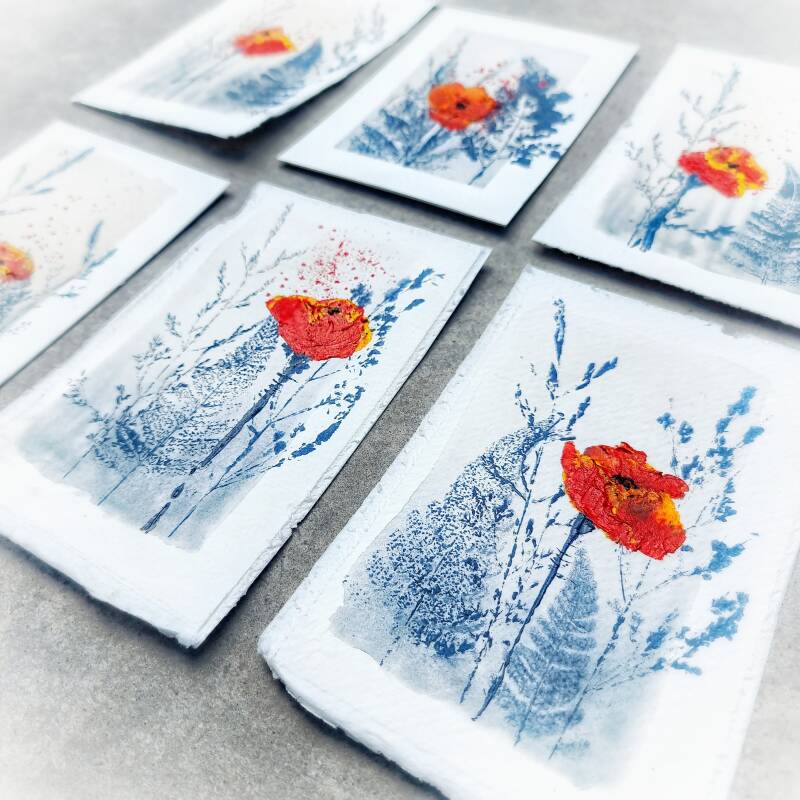 kaart aquarel 