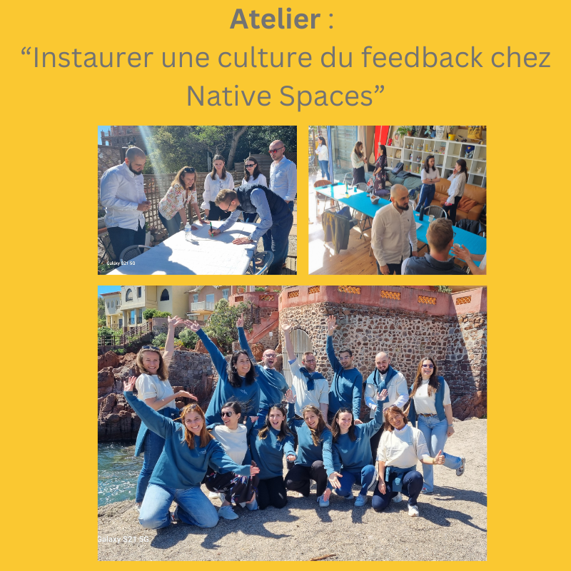 Photos atelier instaurer une culture du Feedback chez Native Spaces