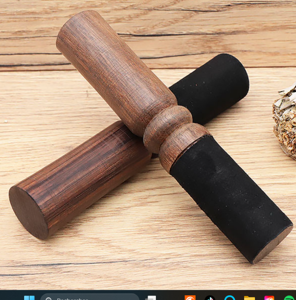 Maillet cylindrique en bois 130mm 1 pèce (en précommande)