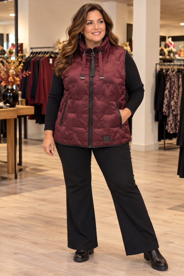 Doris Streich 543189 body warmer vino