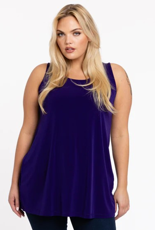 Yoek Top Flare dolce Cobalt