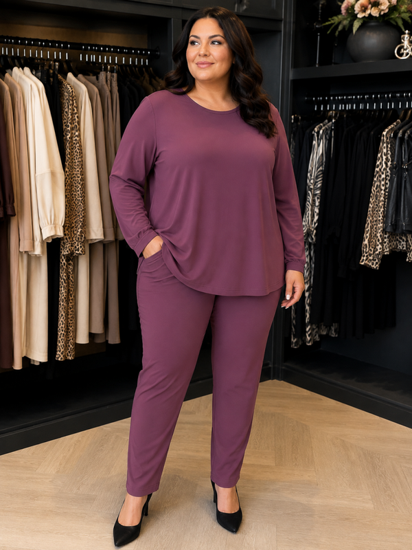 Only M Shirt 064 Vino Rosso