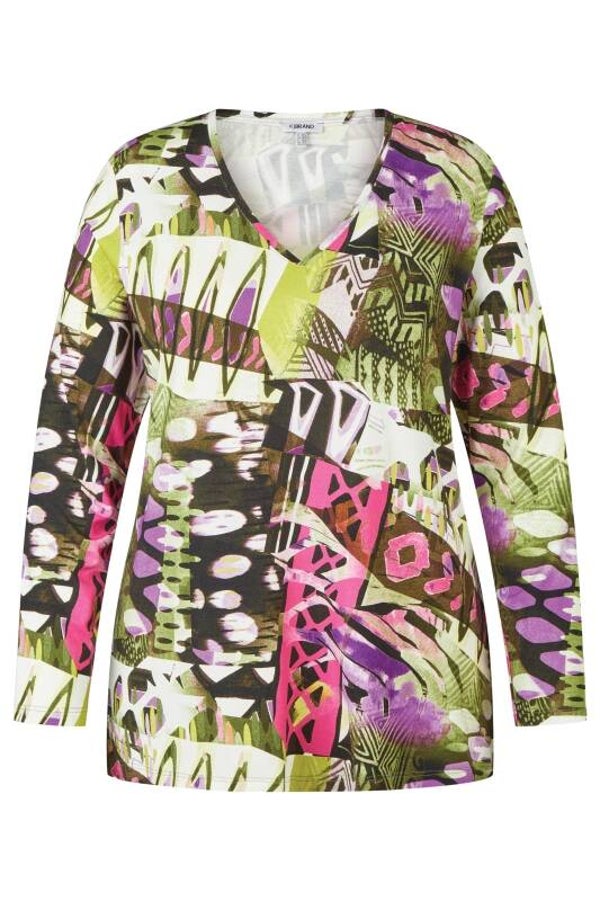 KJ Brand Shirt 15743 Print