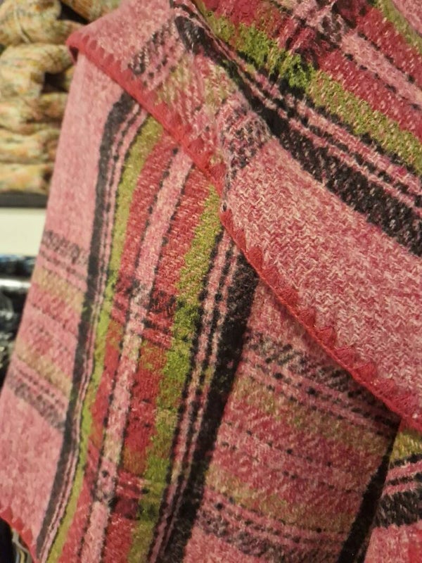 Sjaal punt in 3 kleuren