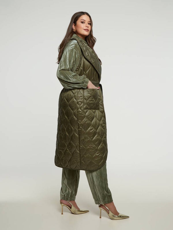 MAT 8401.3024  Bodywarmer Green en Zwart