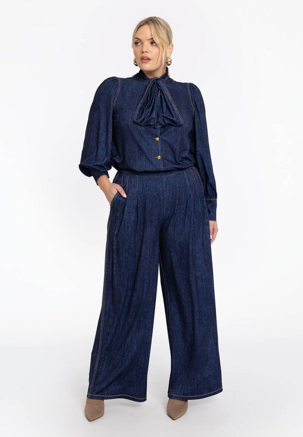 Yoek 332439 Tunic Denim Dolce