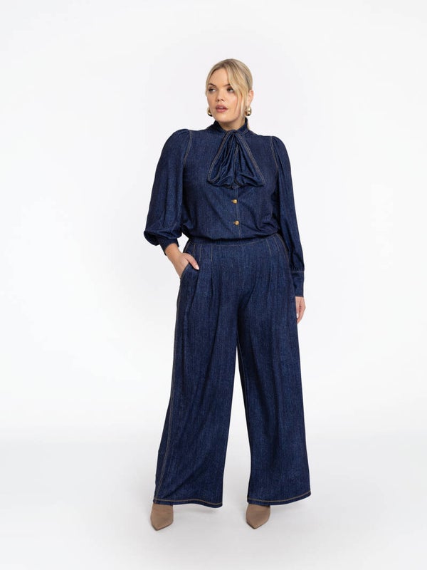 Yoek 332559 Broek Marlene Denim Dolce