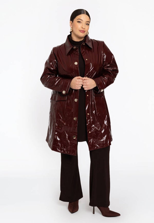 Yoek 333119 Jacket Supra Dark Red