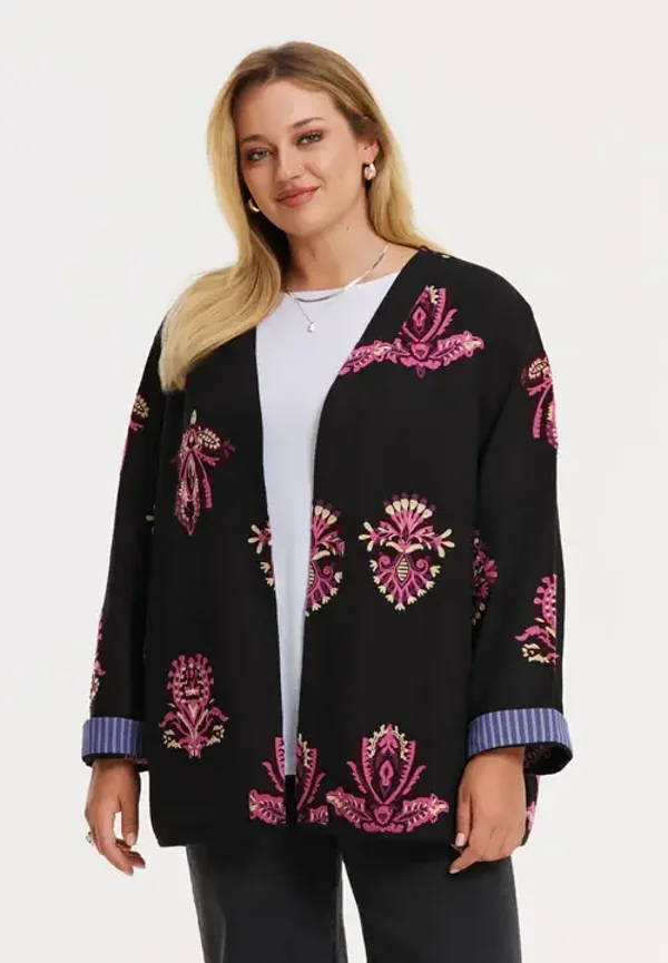 Yoek 34120 Jacket Embroidery - vrijdag binnen