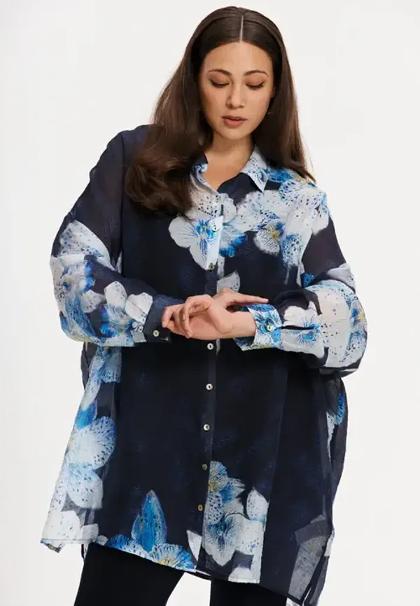Yoek Blouse Square Orchid (onderweg)