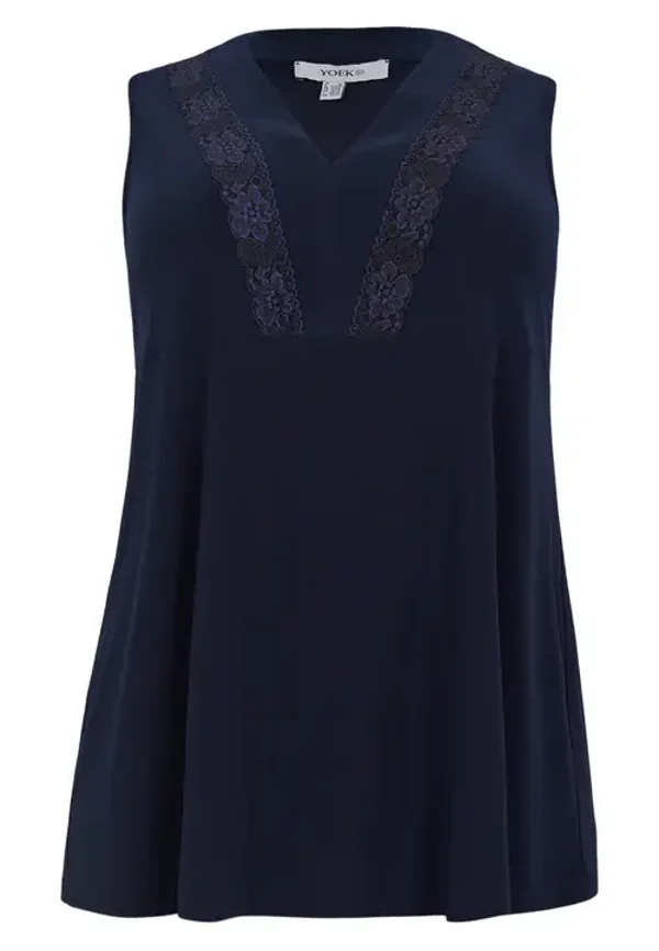 Yoek 37479 Uni Dolce Navy Lace
