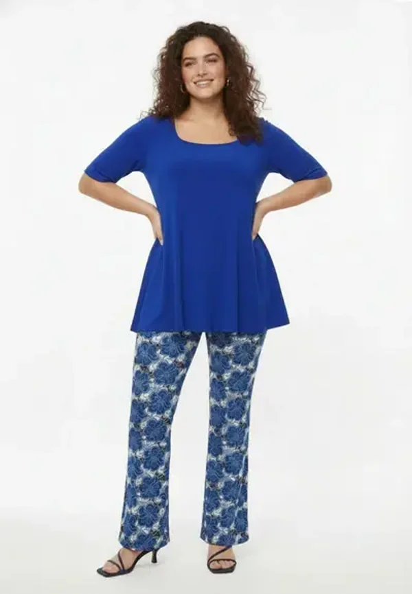 Yoek 37516 Broek Bootcut Porcelaine