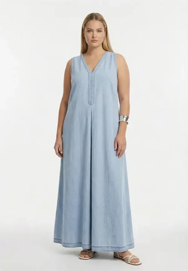 Yoek 37793 Dress Maxi Sweet Flora