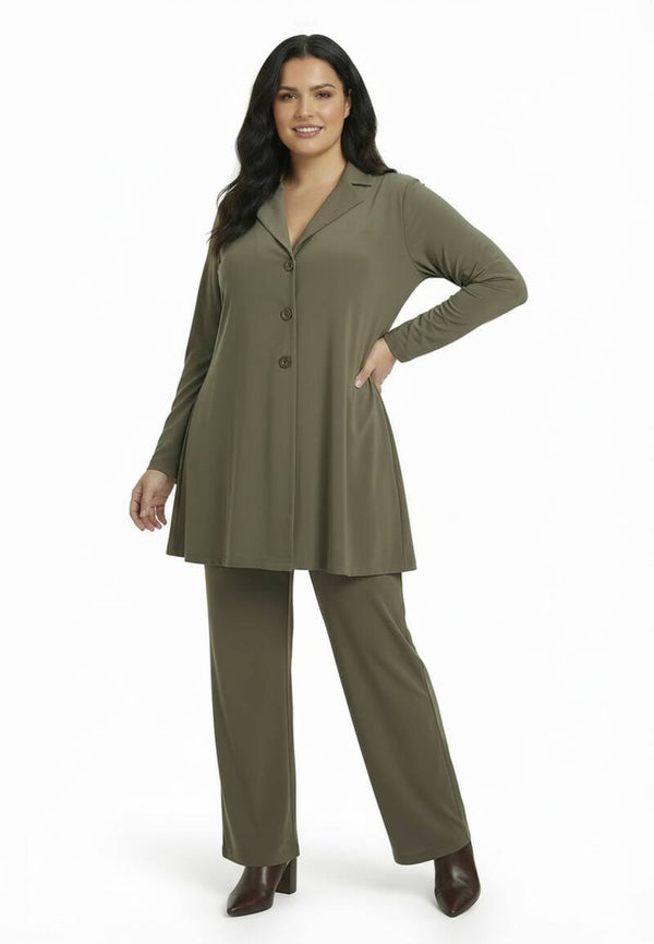 Yoek 381753 Blazer a line Light Green Dolce