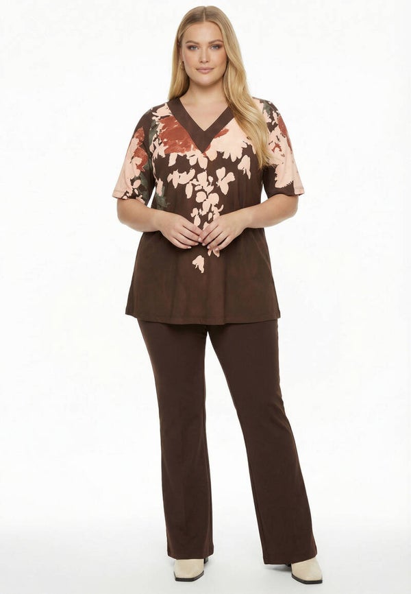 Yoek 38436 Top V neck Bosco