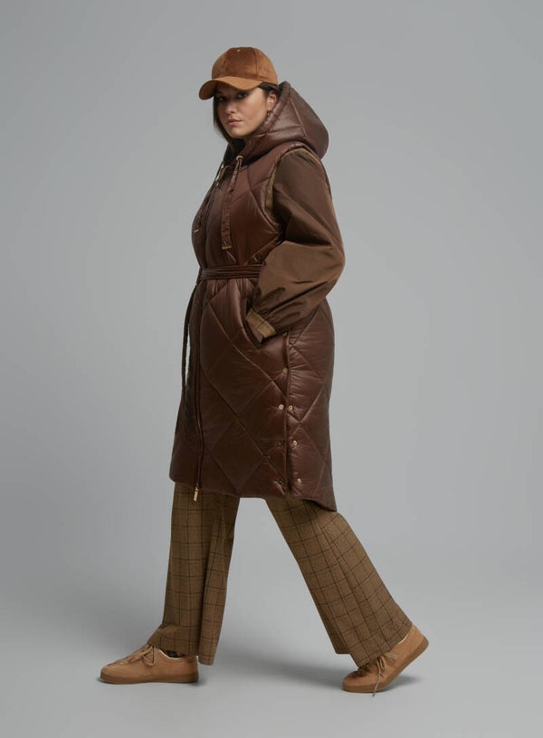 MAT 8604.4009N Jacket mouw loos Bruin