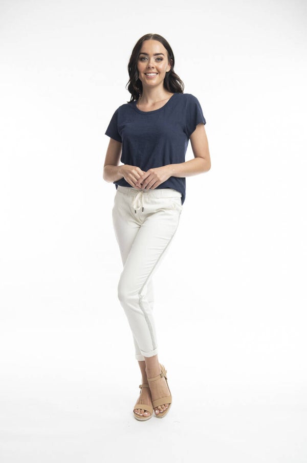 Orientique 4622 Broek Fashion side tape