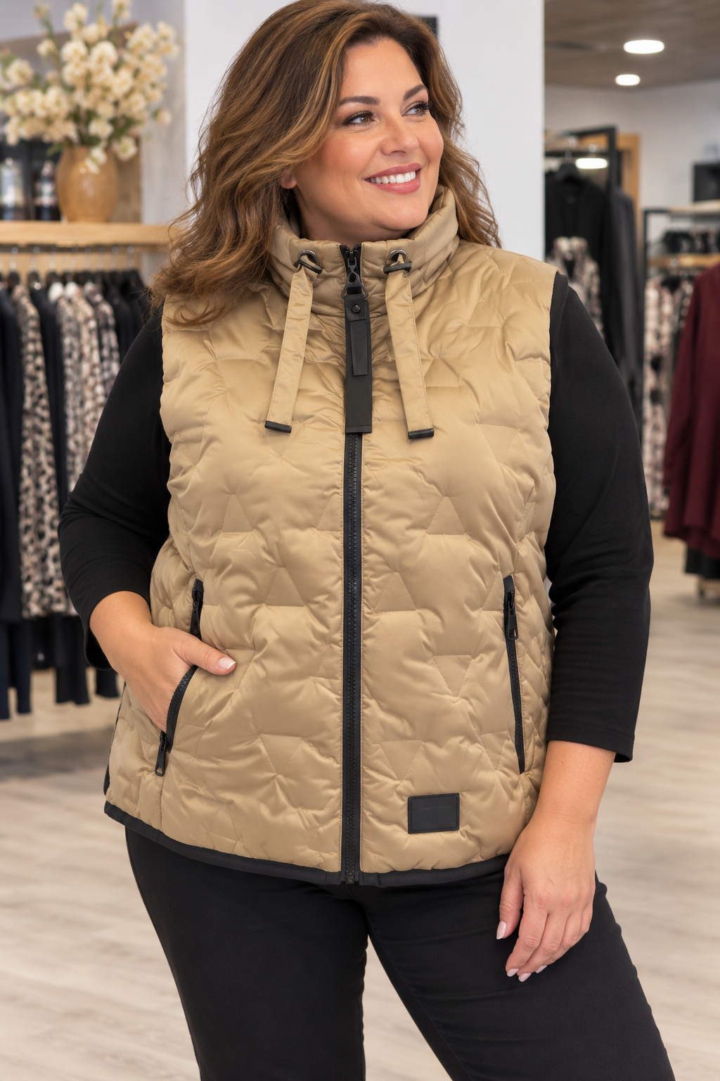 Doris Streich 543189 gold bodywarmer