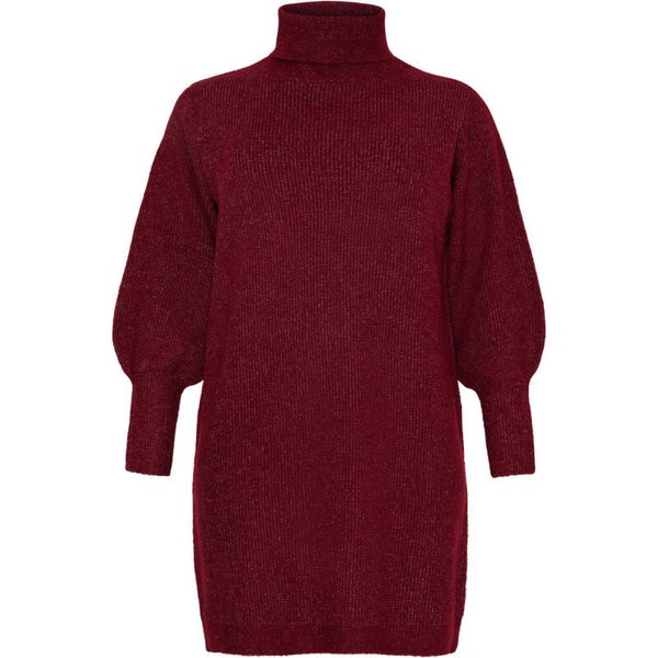 NO1 62627  Jurk/Tuniek Syrah Red
