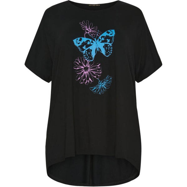 No1 Shirt print Vlinder