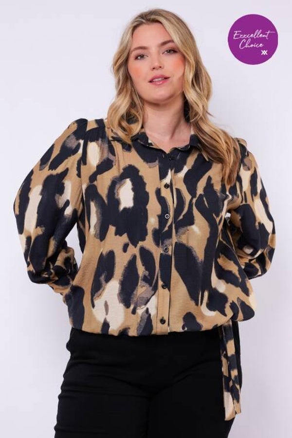 Exxcellent 26VQE02 Fern Blouse