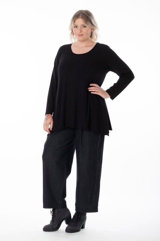 Exelle Shirt Saskatol Zwart