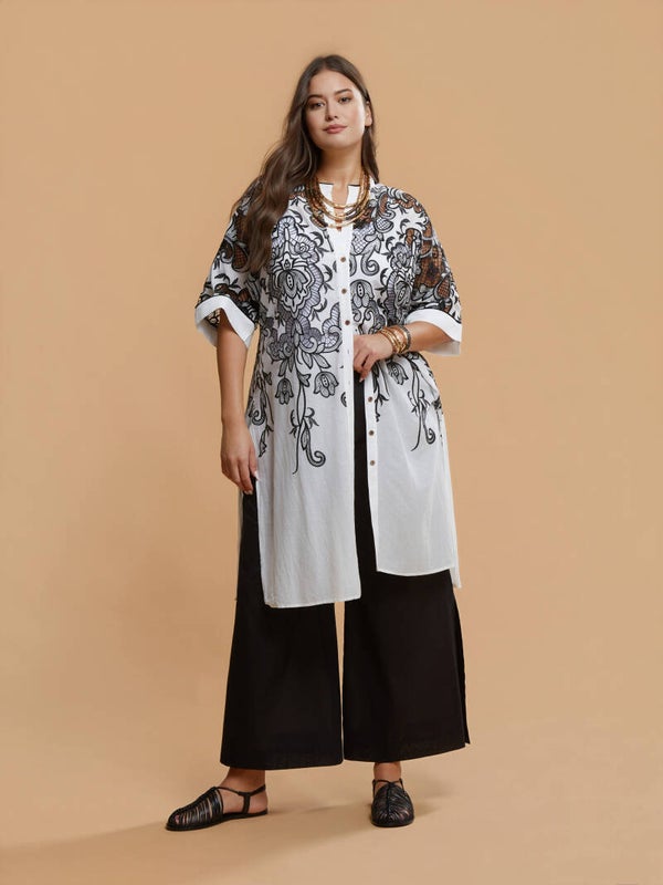 MAT 9501.7203 Dress Resort Collection Wit/Zwart