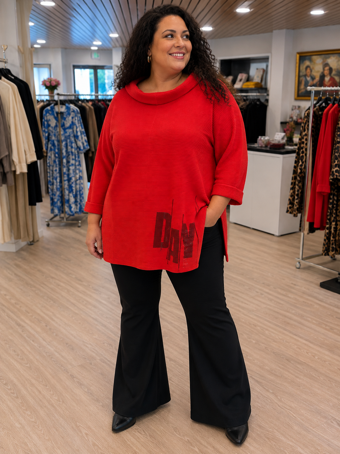 Doris Streich 301101 Trui Day Rood