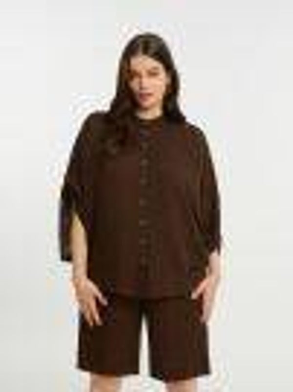 MAT Shirt 8501.3043 Bruin  (verwacht 18 mei)