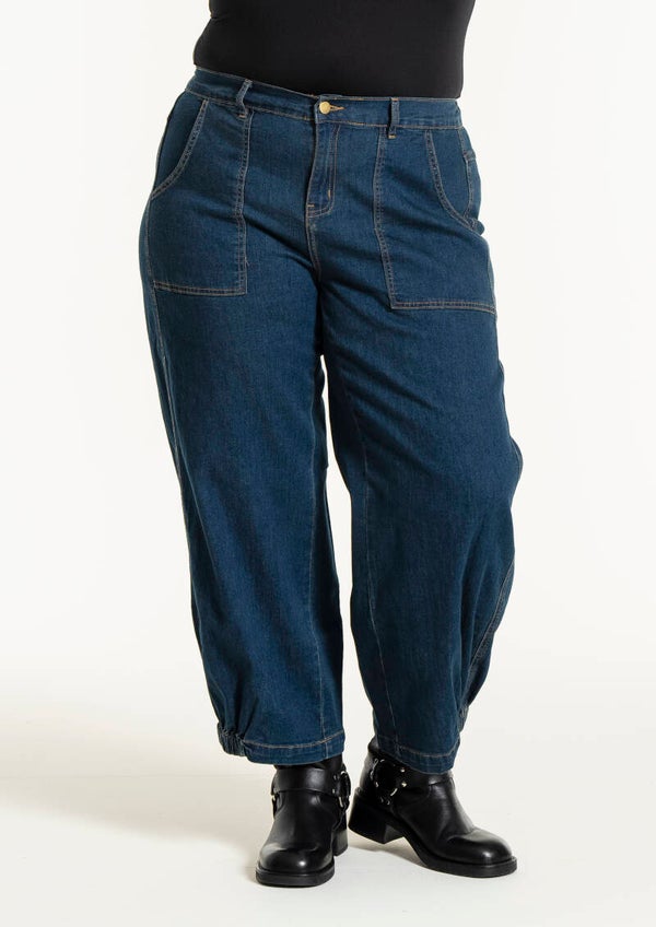 Gozzip 9904 Baggy jeans blauw
