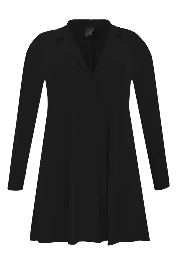 Yoek Blazer a lijn Zwart B1753