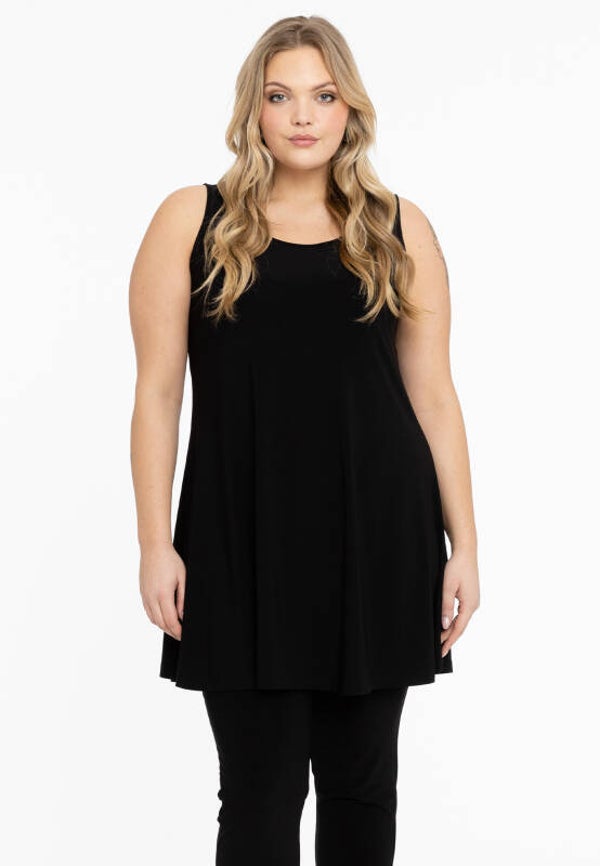 Yoek B4026 Top wide Bottom Black