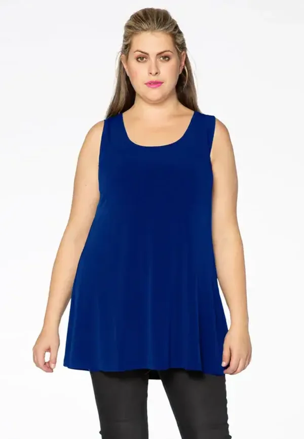 Yoek Top Flare dolce Cobalt