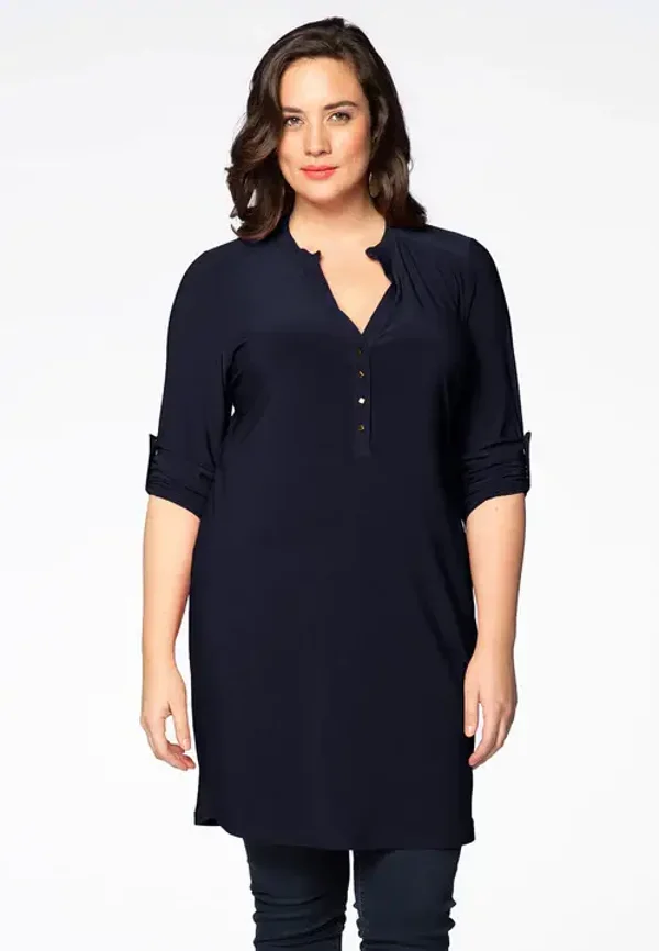 Yoek B4716 Tunic dolce Navy