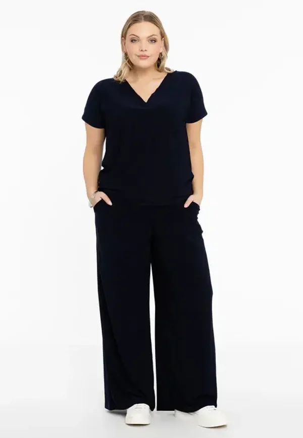 Yoek B5530 loose fit Brown
