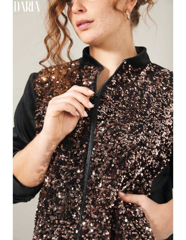 Anvito Daria Scarlett Bomber Goud