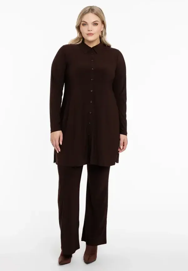 Yoek C3755  Blouse Brown