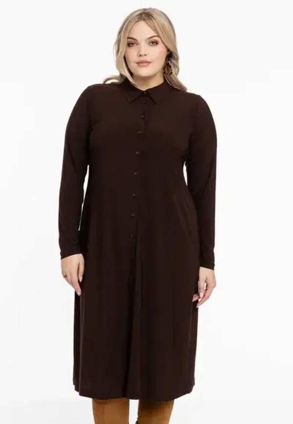 Yoek C3756 Blouse Midi Dolce Black