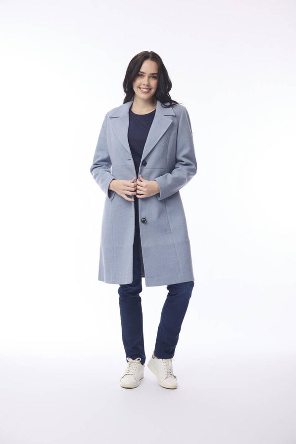 Orientique Coat 3 Button Sky 82233