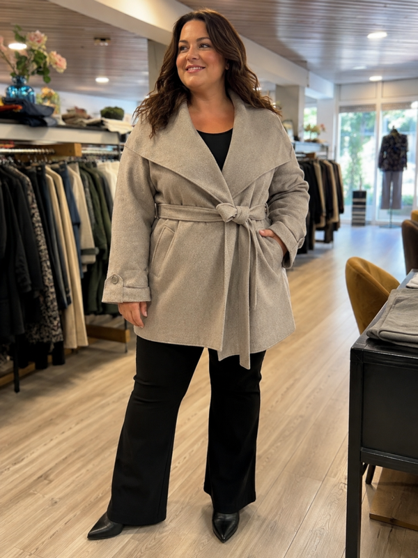 Phebe Losse Blazer Grey Quinn