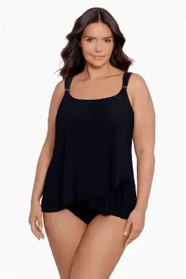 Miracle Suit Tankini Zwart of Terra