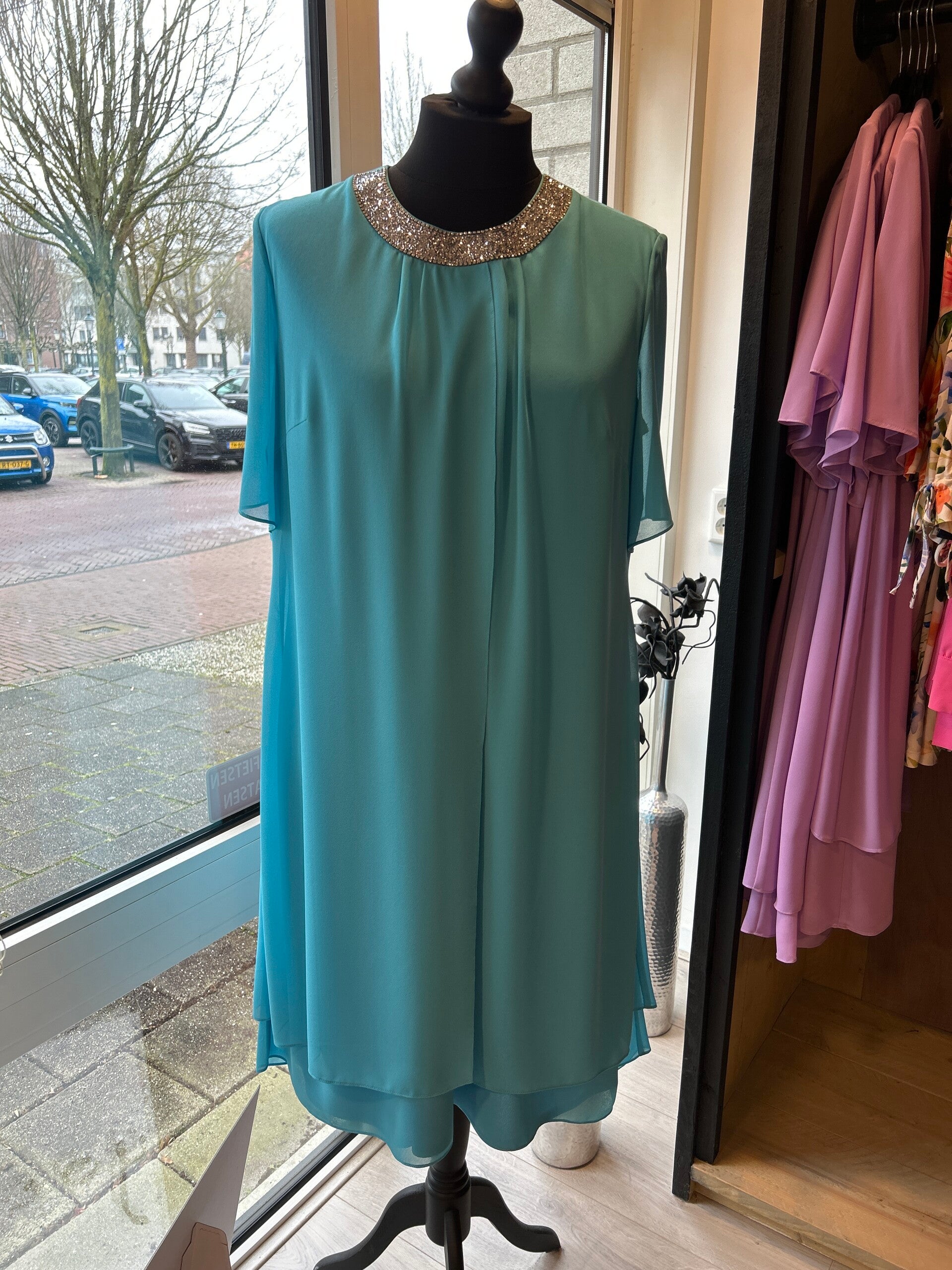 Godske Aqua ronde hals