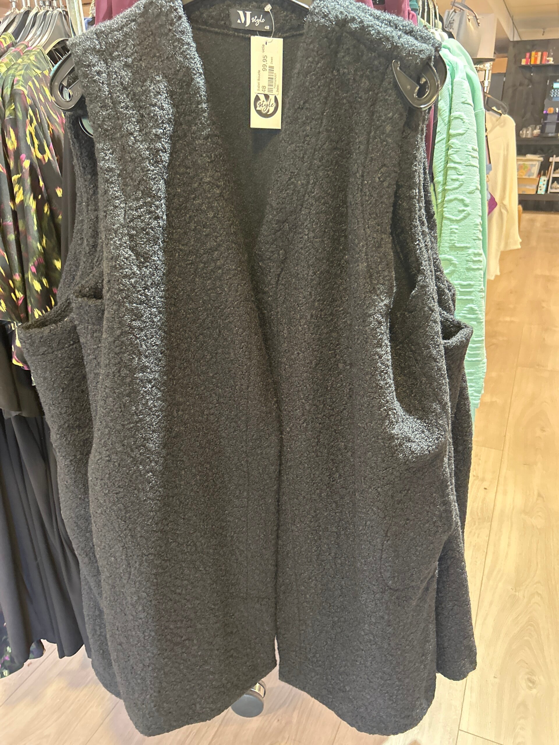 MJ Fashion Babet Boucle bodyw zwar