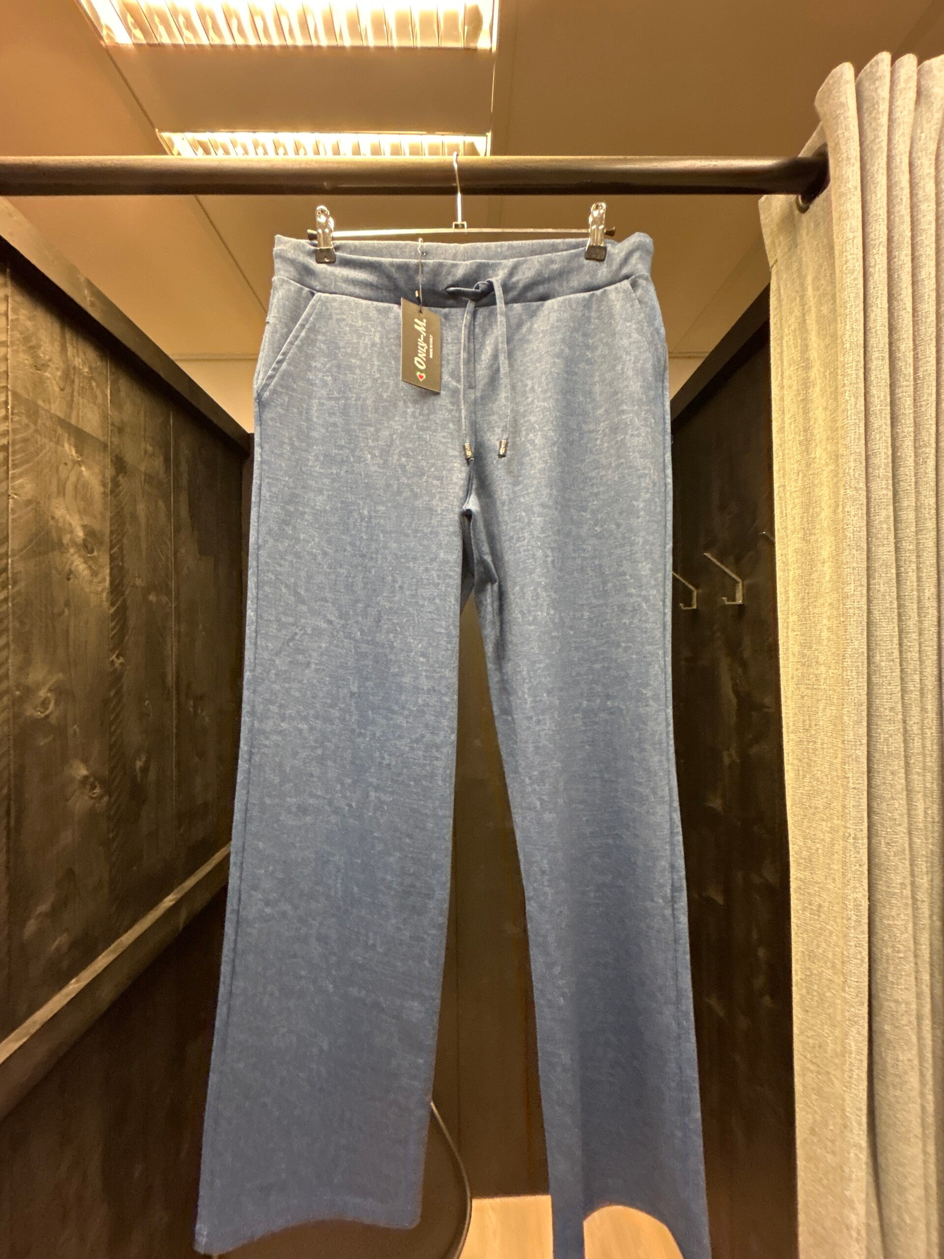 Only M Jeans look pantalon wijd Licht 21705