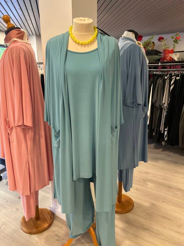 Only M 172 Basis Gilet dolce 3/4 mouw Menta