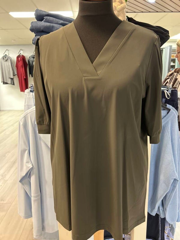 Only M 063 Shirt Pofmouw Verde Scuro