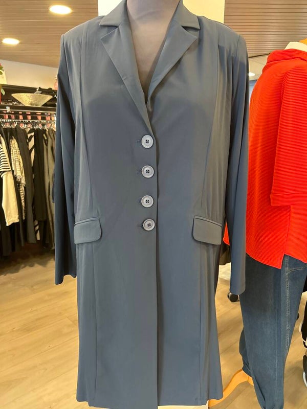 Only M 006 Blazer lang Blu Grigio Sporty