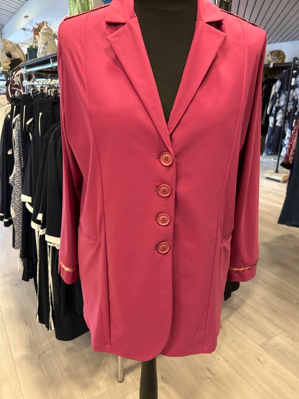 Only M Blazer 4 knoops Fuxia Scuro Special Made